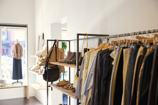 Store Clothes Display