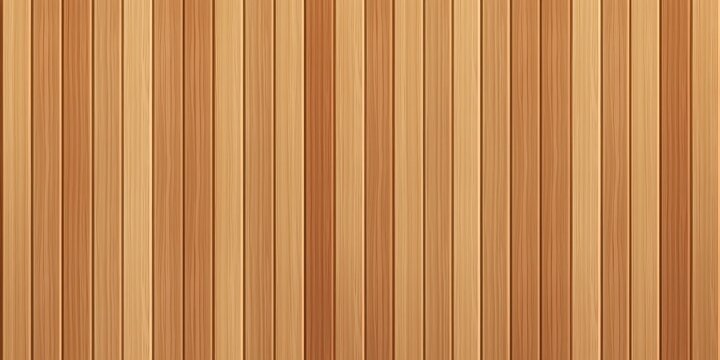 Seamless Light Brown Vertical Wooden Slats Uniformly Spaced Subtle Grain Rhythmic Linear Pattern
