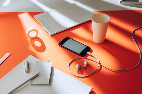 Office stationary mock up 