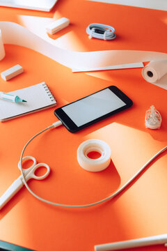 mobile device mock up 