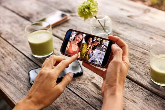 Friends Snap a Selfie