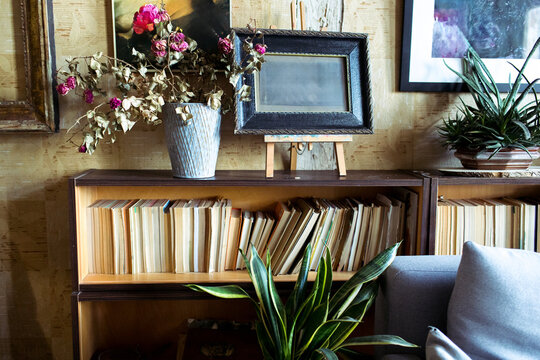 room in a furniture restoration studio
