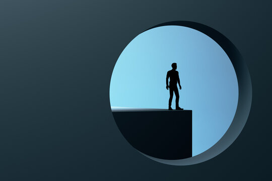 3D circular opening figure