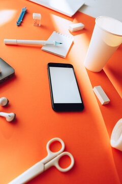 Office stationary mock up 