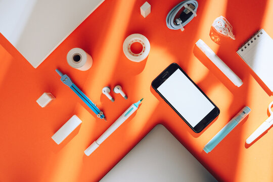 Office stationary mock up 
