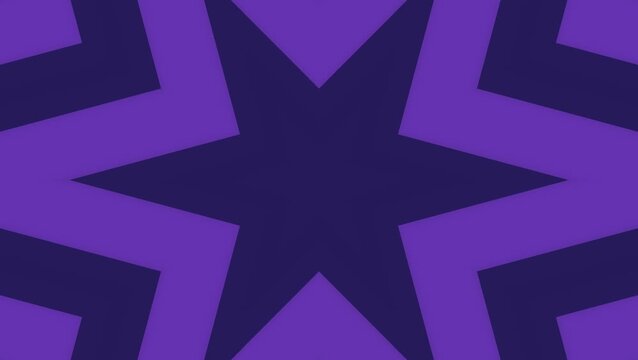 Abstract Radial Starburst Pattern in Deep Purple and Indigo Hues