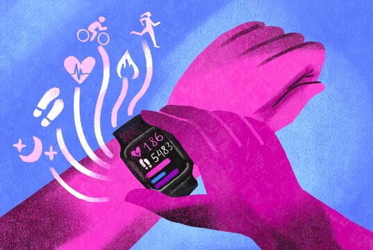 Health Tracking Smartwatch &ndash; Wearable Monitoring Concept