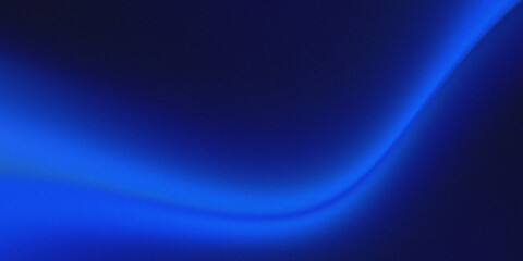 Obraz premium Abstract Blue Fluid Waves Background with Grain Texture