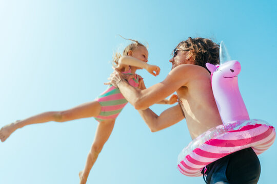 Flying High on a Sunny Day
