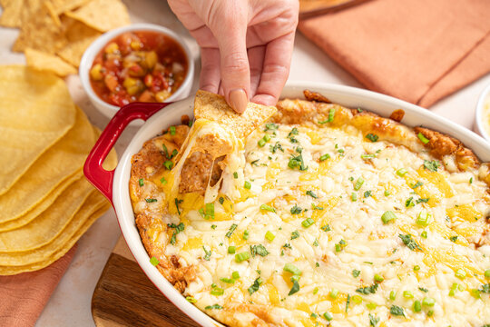Cheesy Bean Dip