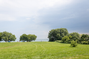 Naklejka premium View of the nature in Etobicoke