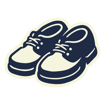 school shoes illustration uniform footwear education student