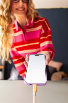 Phone fully charged