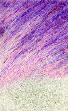 surreal landscape with violet sky