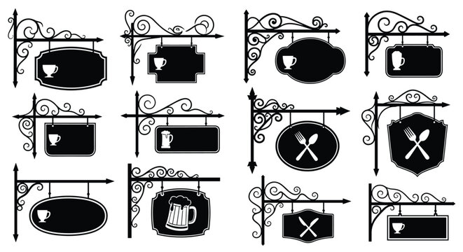Wrought Iron Sign Images – Browse 72,727 Stock Photos, Vectors