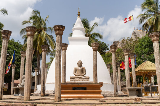 Buddhist temple, travel Sri Lanka, Asia
