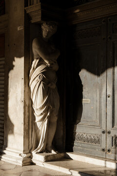 Venice architectural details at sunrise