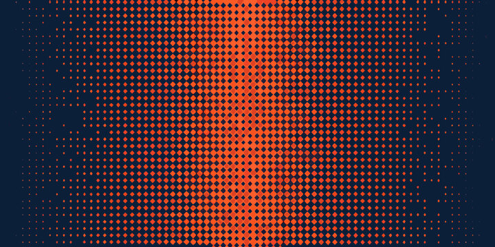 diamond grid pattern on dark blue background