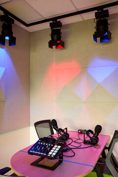 Business Podcast Studio Setup
