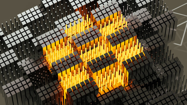 Tech infrastructure for data cubes and servers online