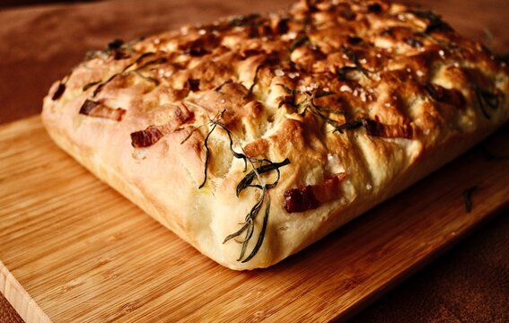 Rosemary Focaccia with Crispy Crust