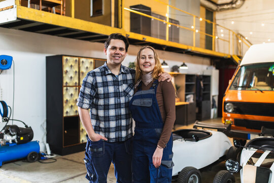 Small Business Owners of a Custom Hot Rod Rental and Tour Company