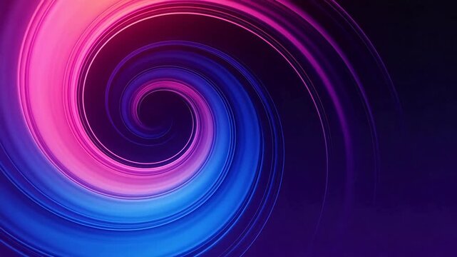 Colorful spiral pattern