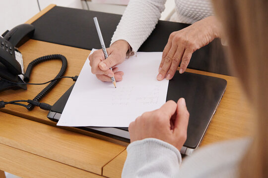 Writing Notes During Consultation