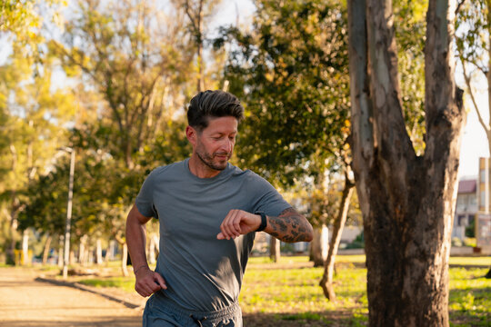 Runner Tracking Workout Time