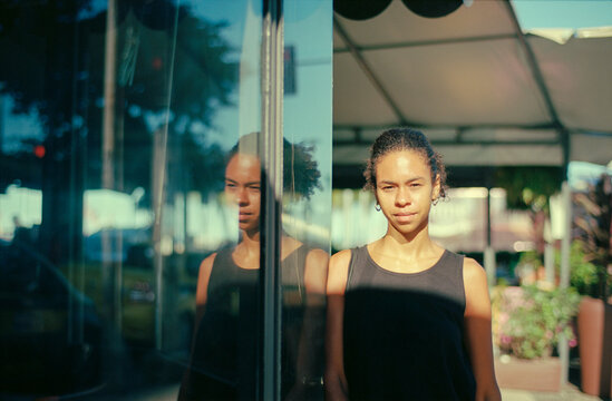 Sunlit Window Portrait