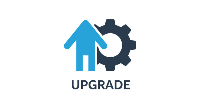 Icon depicting home improvement and gear representing settings or adjustments no comma at the end
