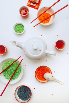 Asian tea set