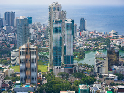 Colombo City Skyline