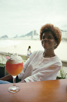 Relaxing Over a Drink