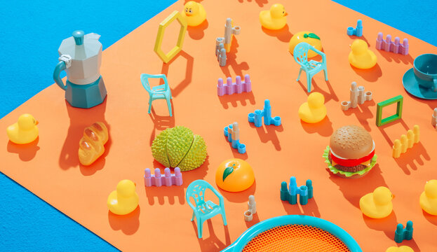 Plastic mess