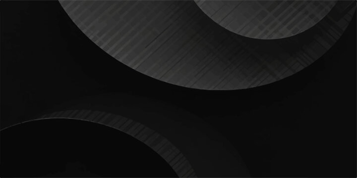 Abstract vinyl record background with metallic circular pattern and dark wave design