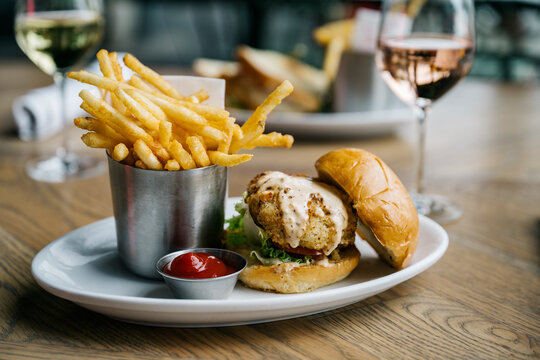 Crab Cake Sandwich