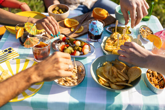 Spanish Vermut Tapas Celebration Table