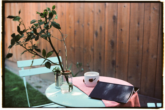 Relaxing Read Garden Table
