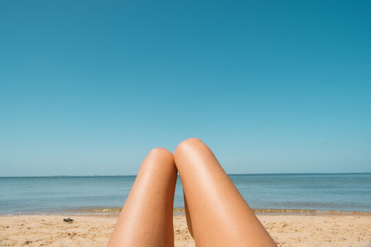 POV Sunny Florida Vacation Beach Day