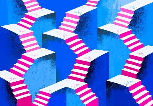  Stair Labyrinth &ndash; Ambition and Complexity Concept