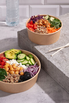 Dual Poke Bowl Setup