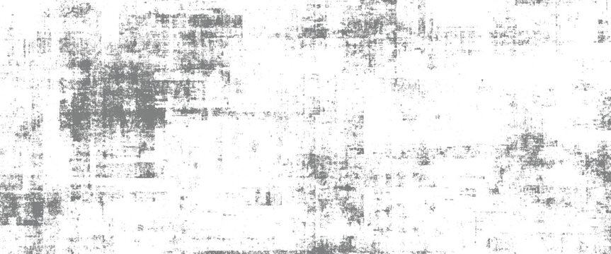 Grey textured overlay with distressed grunge effect and scattered pixelated patterns on a white background
