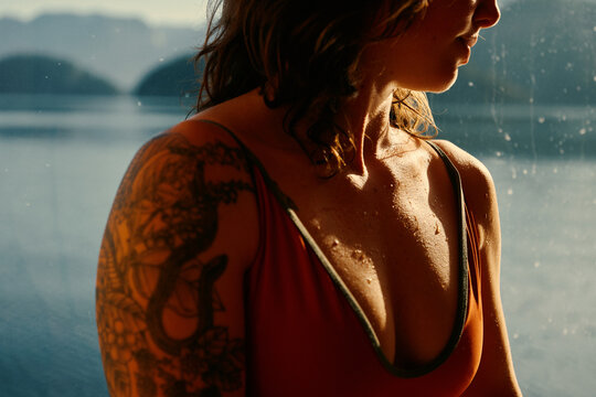 Goosebumps & Sweat on Skin 
