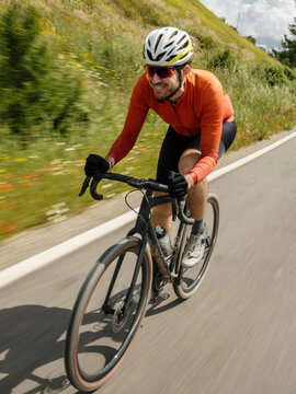 Gravel bike in spring