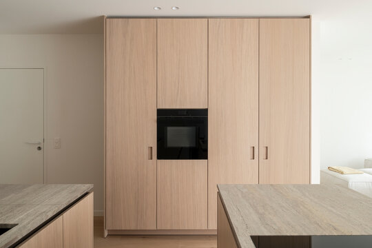 cupboard in kitchen
