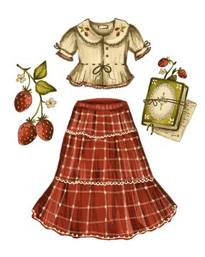 Clothing and accessories set