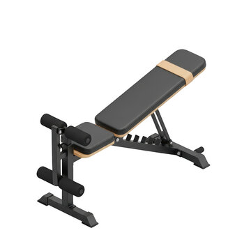 Flat adjustable bench press gym equipment