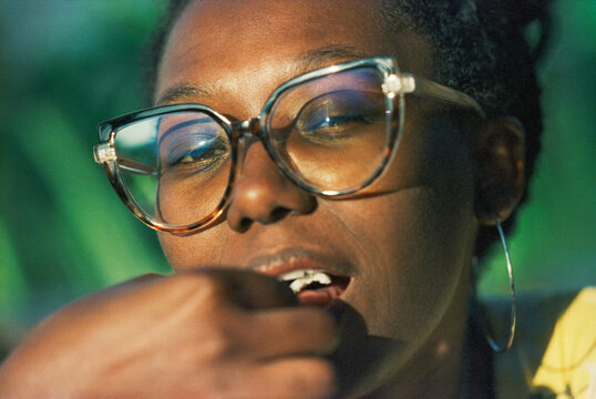 Golden Hour Telephoto Film Portrait