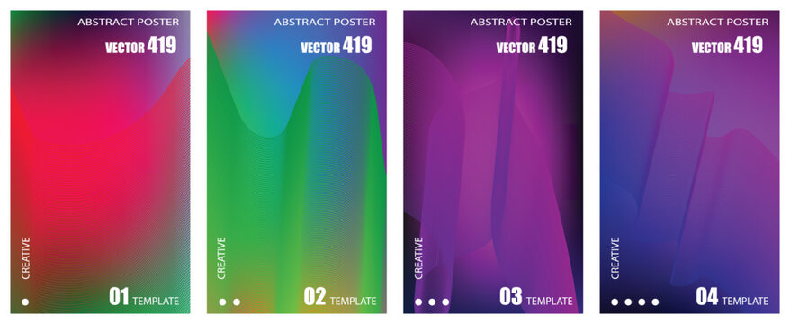 Color spectrum gradient bars with wavelength measurement in nanometers on dark background
